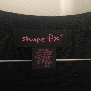 Shimmering cardigan sweater